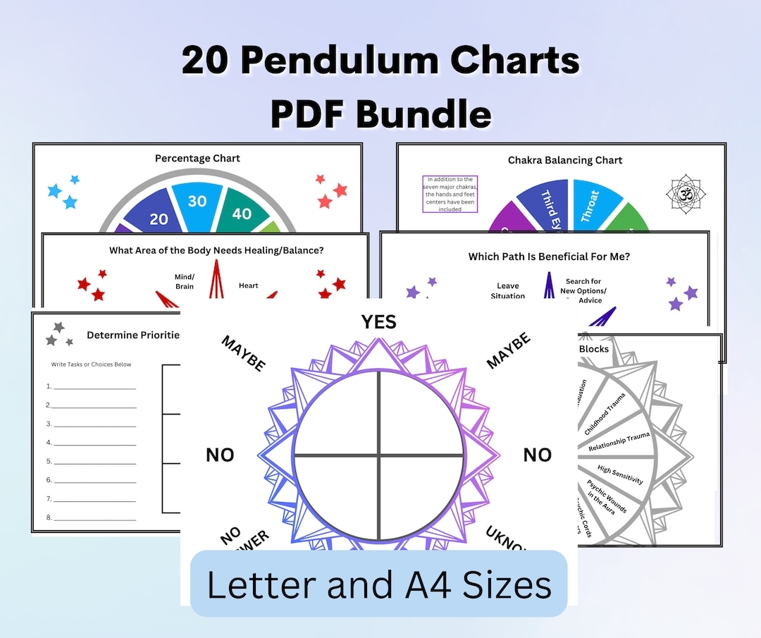 20 Pendulum Charts PDF 20 Dowsing Charts Letter A4 Etsy 20 Pendulum Charts PDF 20 Dowsing Charts Letter A4 Etsy
