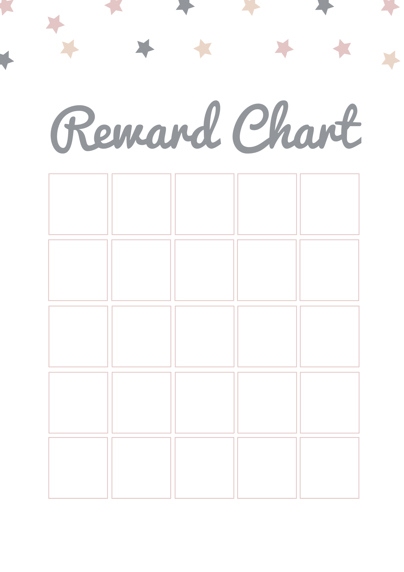 Unicorn Reward Chart Free Printable Growing Play