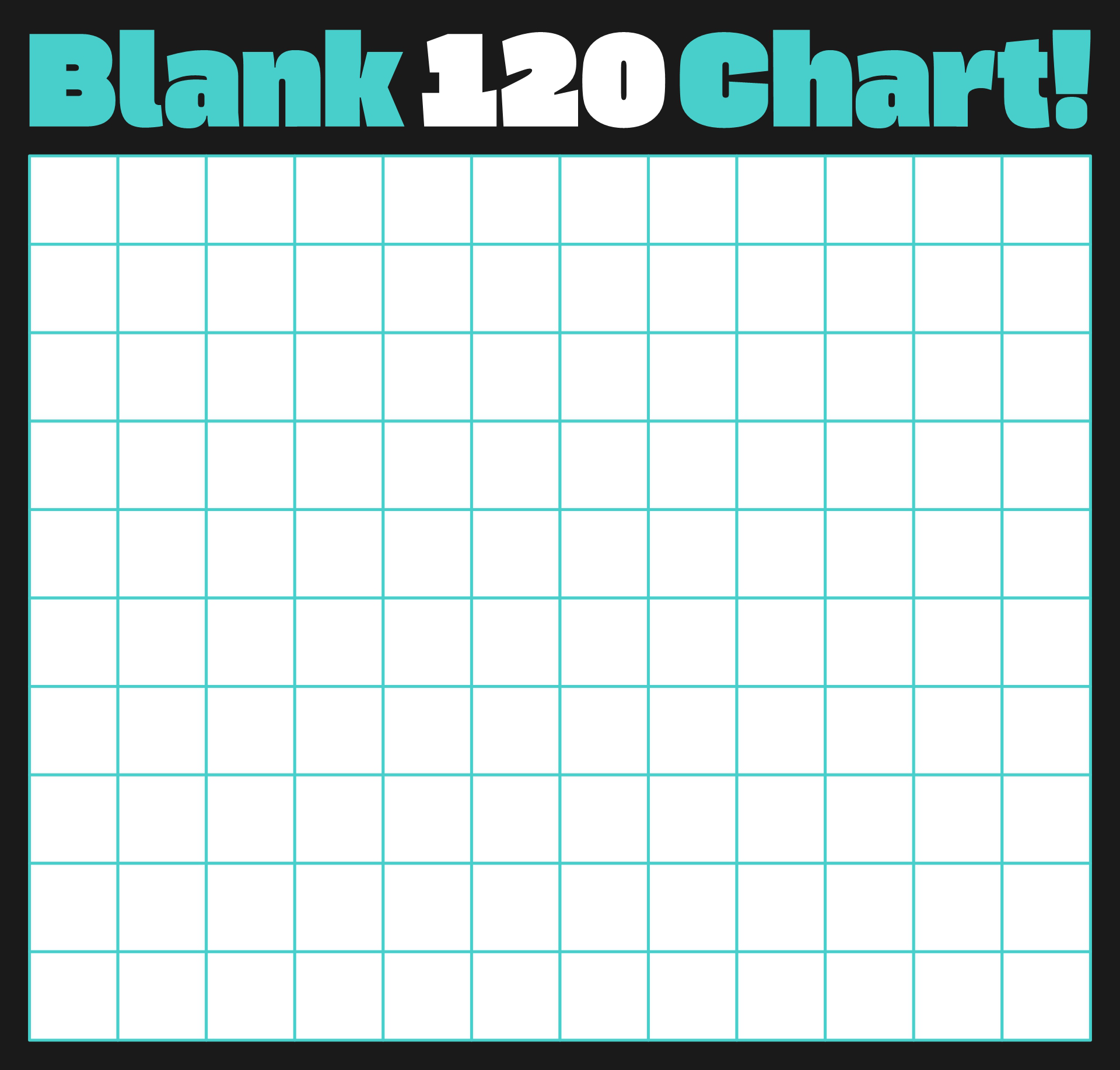 Blank 120 Chart 10 Free PDF Printables Printablee Blank 120 Chart 10 Free PDF Printables Printablee