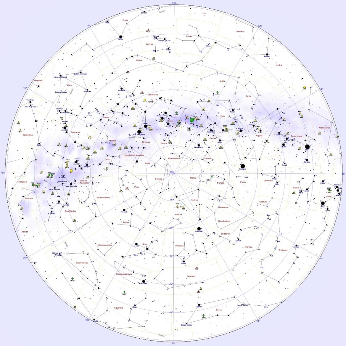 Constellation Map Constellation Guide