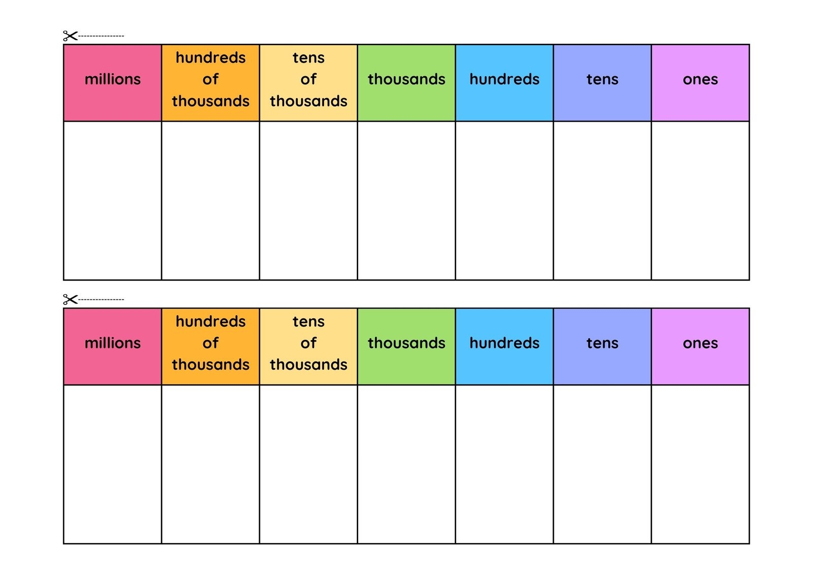 Customize 122 Place Value Worksheets Templates Online Canva Customize 122 Place Value Worksheets Templates Online Canva