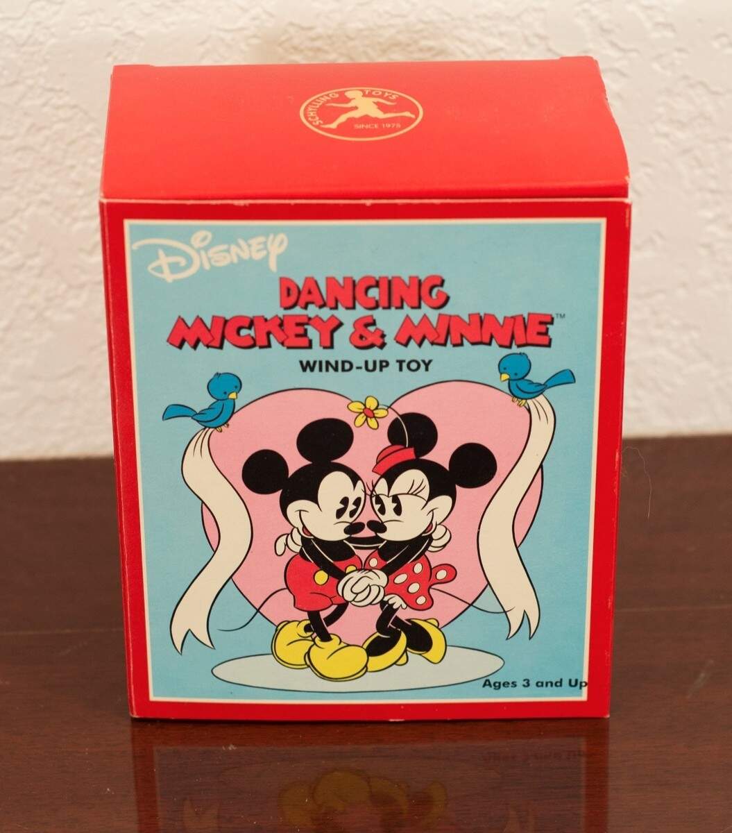 DISNEY DANCING MICKEY MINNIE MOUSE WIND UP TOY SCHYLLING MIB EBay UK