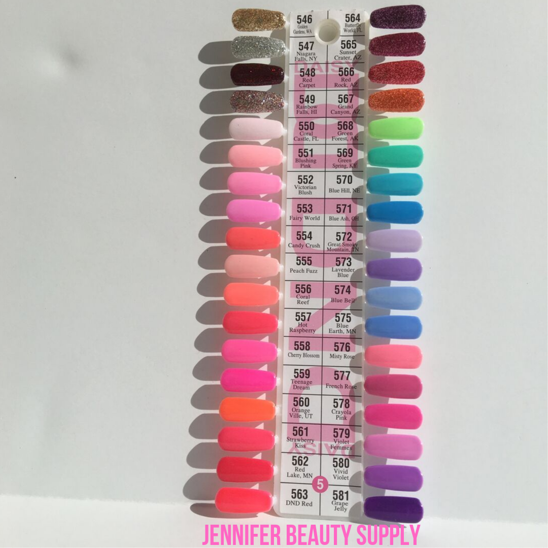 DND GEL POLISH COLOR CHART 5 DISPLAY NEW US SELLER EBay DND GEL POLISH COLOR CHART 8 DISPLAY NEW US SELLER EBay
