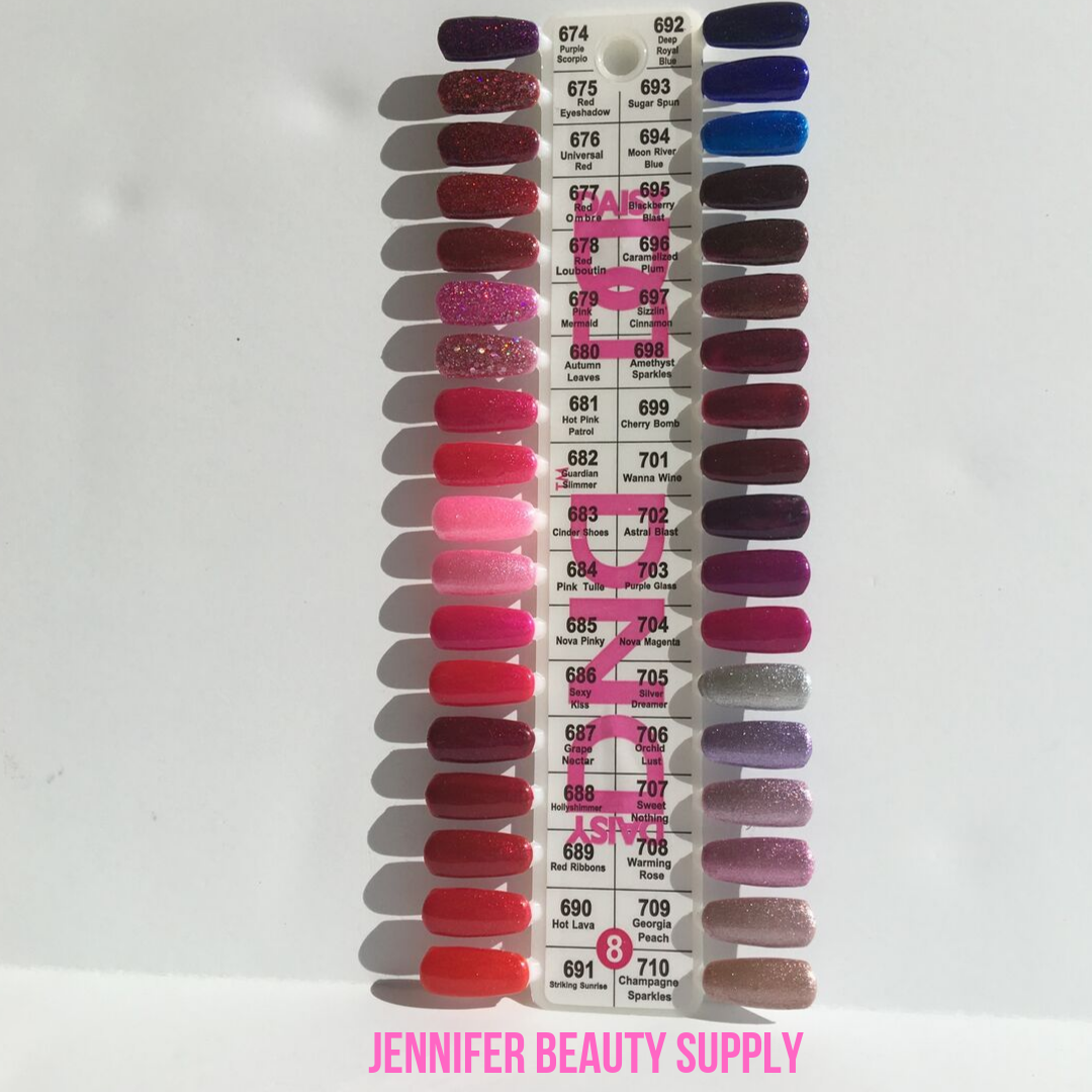 DND GEL POLISH COLOR CHART 8 DISPLAY NEW US SELLER EBay DND GEL POLISH COLOR CHART 8 DISPLAY NEW US SELLER EBay