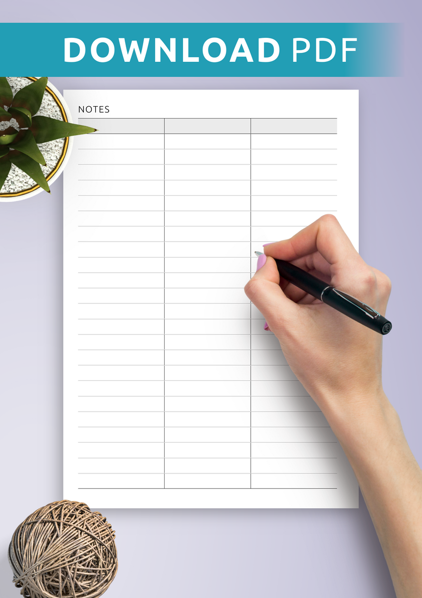 Download Printable Table 3 Column PDF Download Printable Table 3 Column PDF