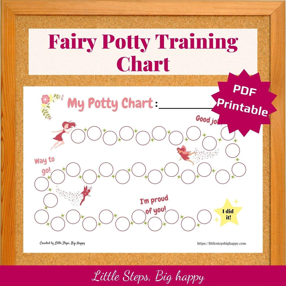 Fairy Potty Training Chart Printable Reward Sticker Chart PDF Etsy Fairy Potty Training Chart Printable Reward Sticker Chart PDF Etsy