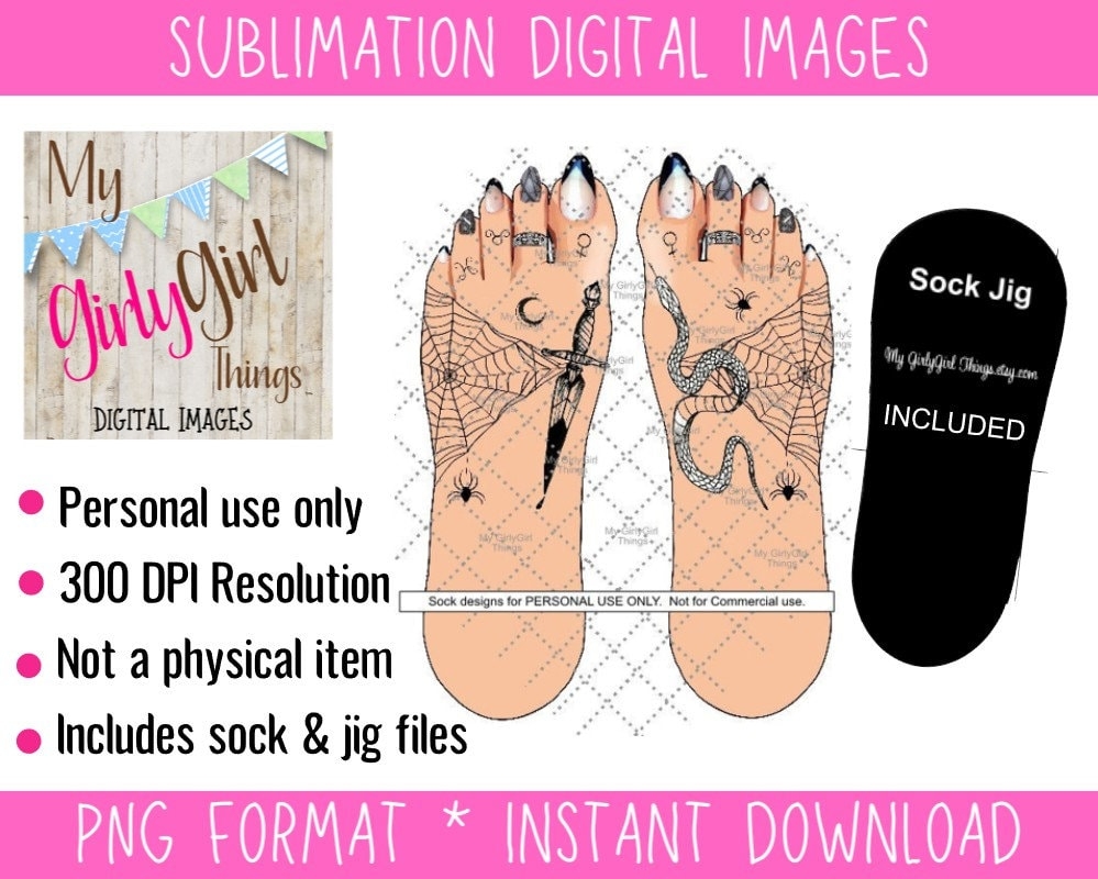 Foot Tattoos For Women Etsy Foot Tattoos For Women Etsy