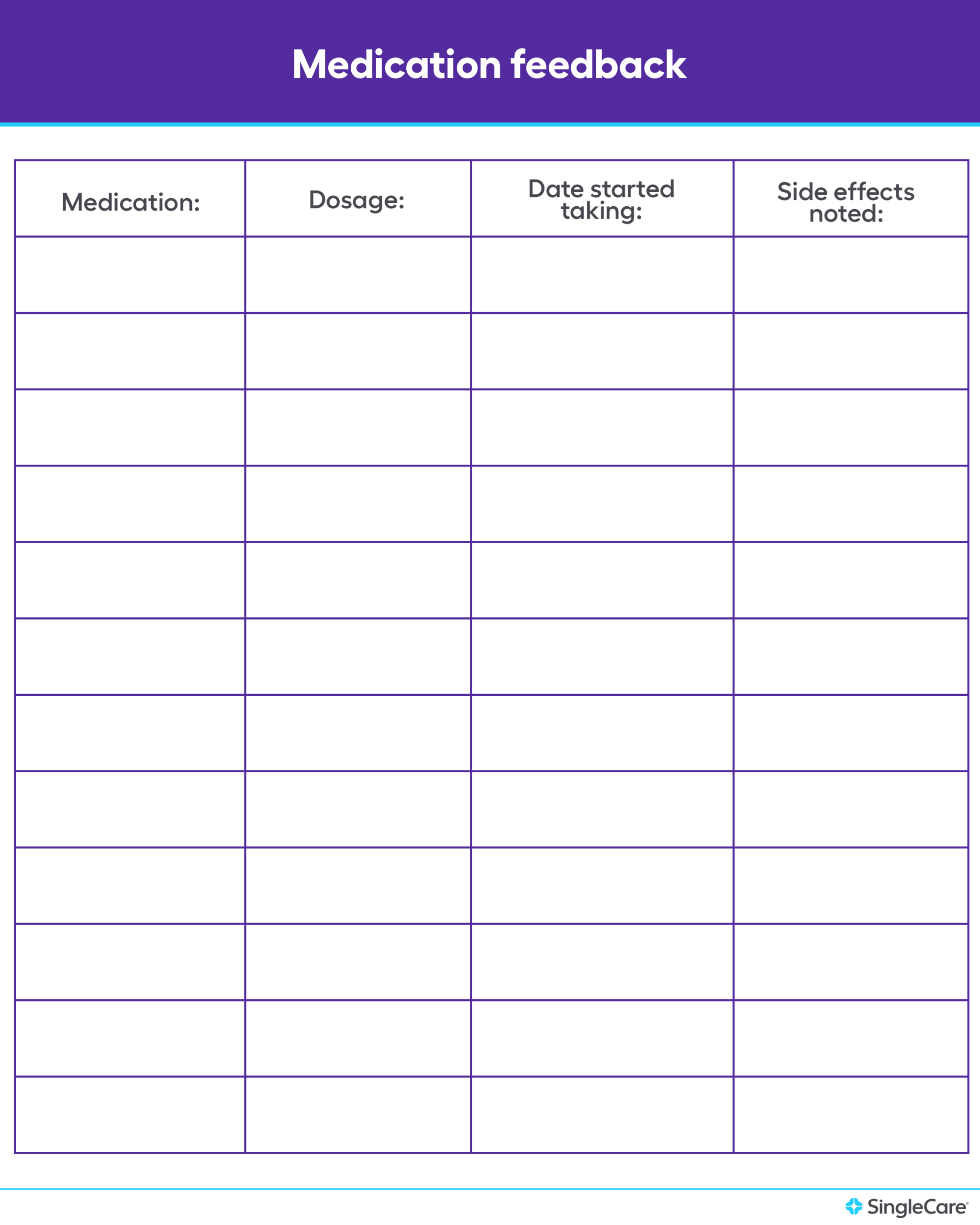 Daily Medication Log Printable Daily Medication Tracker Medication Schedule Chart Am Pm Prescription Log Medicine Tracker For Nurse Rx List Etsy