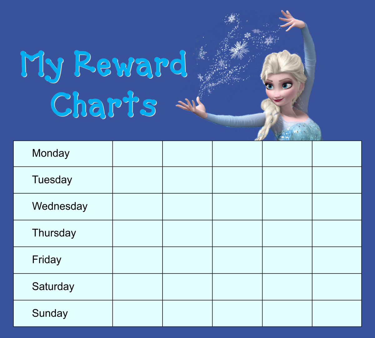 Frozen Sticker Charts 10 Free PDF Printables Printablee Frozen Sticker Charts 10 Free PDF Printables Printablee