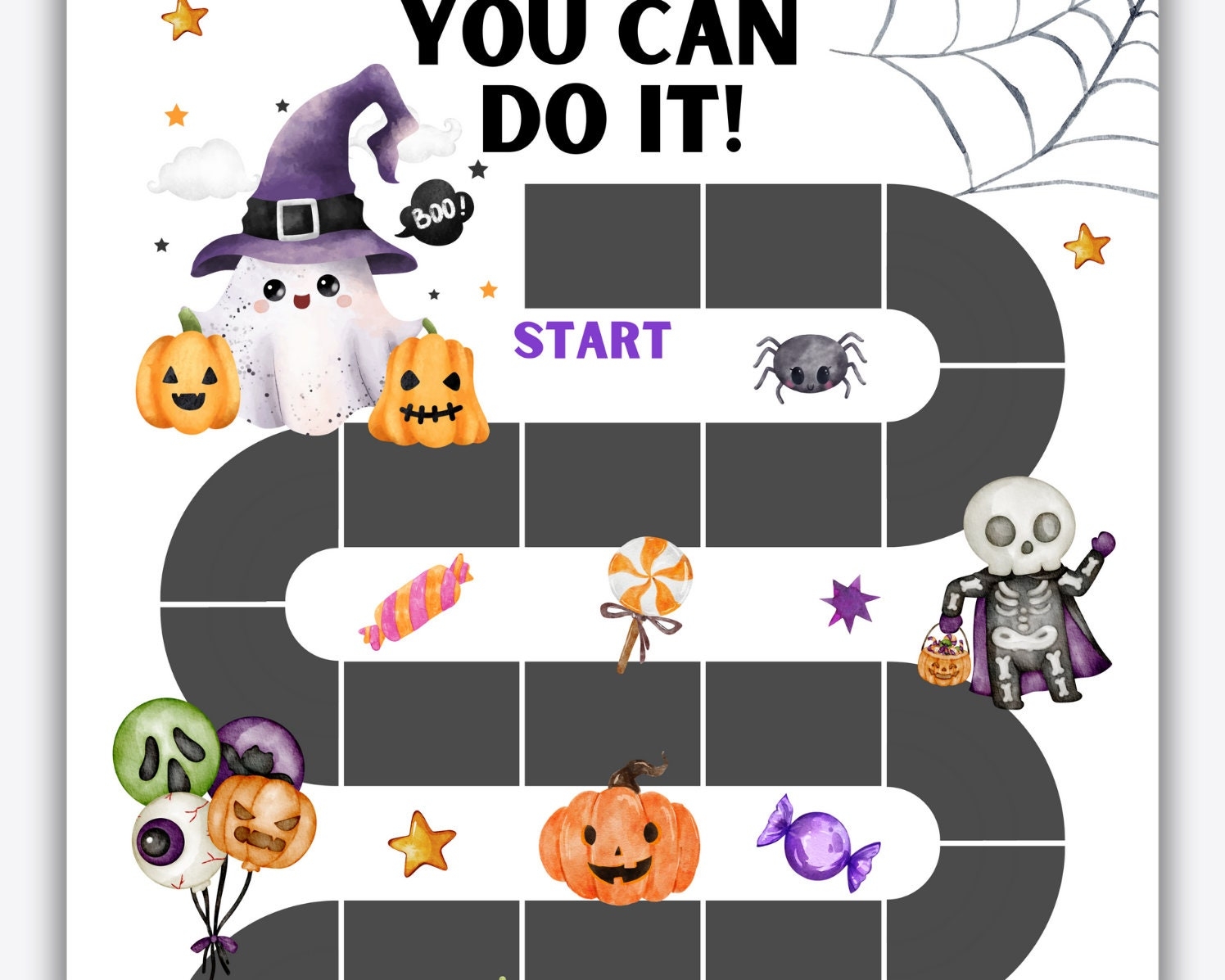 Halloween Reward Chart Kids Fall Habit Tracker Printable PDF Etsy
