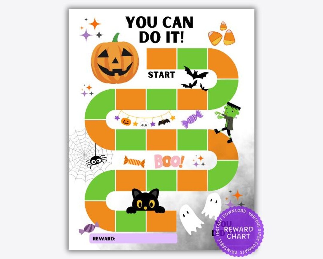 Halloween Reward Chart Printable Spooky Classroom Behavior Incentive Editable PDF Etsy Halloween Reward Chart Printable Spooky Classroom Behavior Incentive Editable PDF Etsy