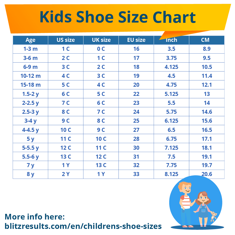 Foot Childrens Size Shoe Printable Youth Feet Size Chart Kids Foot Sizer Charts Simple