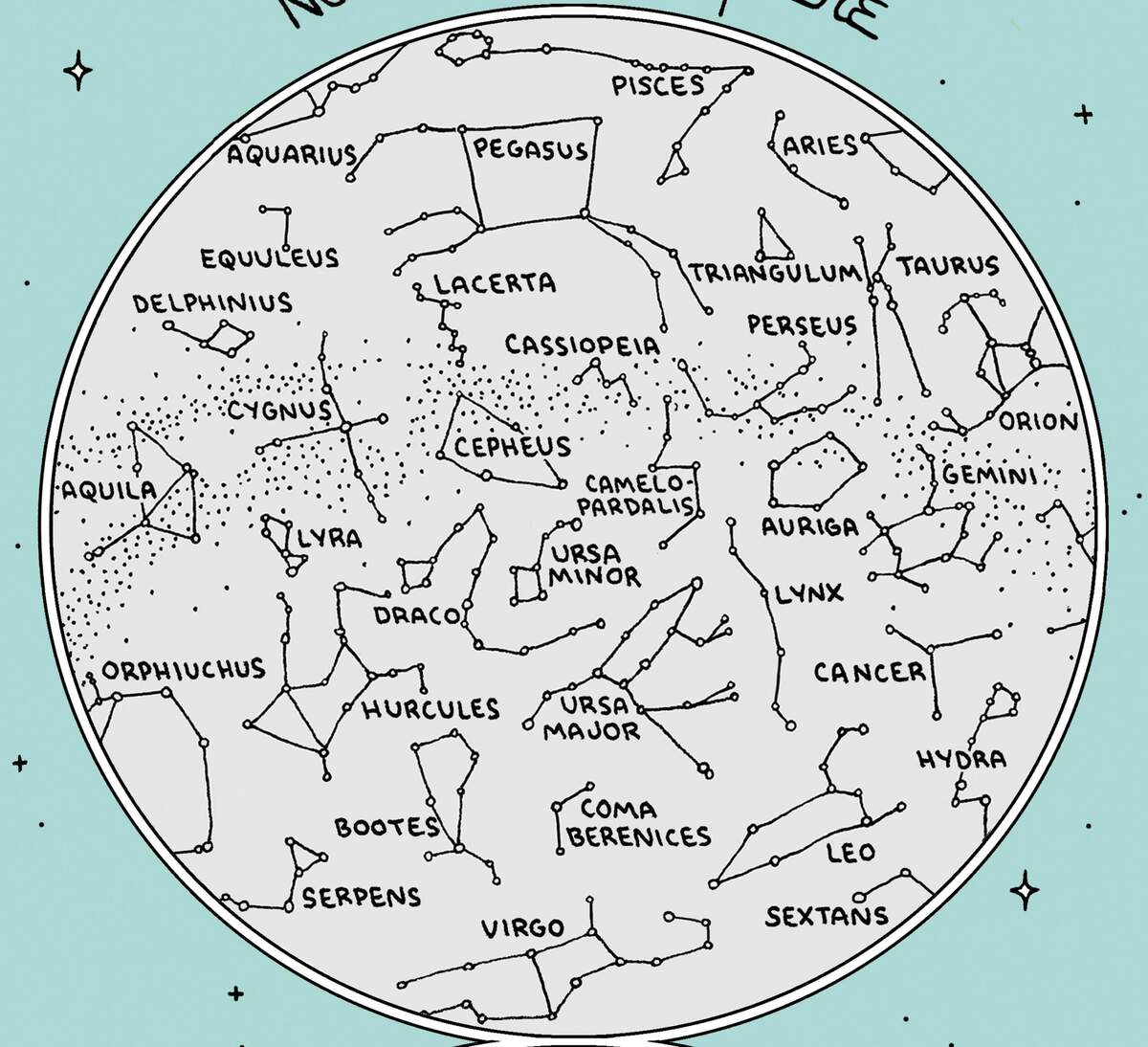 Constellation Map Constellation Guide