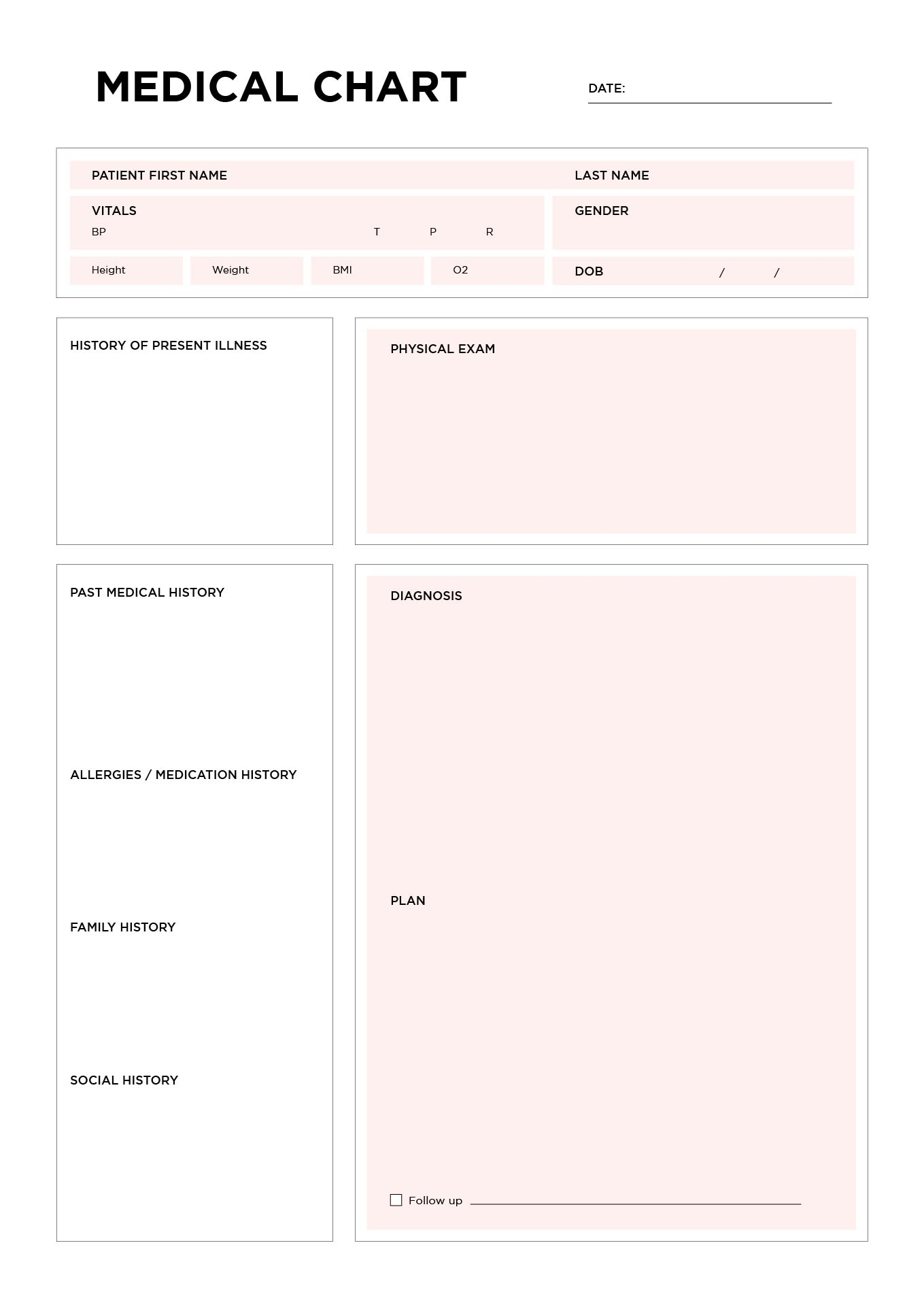 Medical Forms Charts 10 Free PDF Printables Printablee Medical Forms Charts 10 Free PDF Printables Printablee