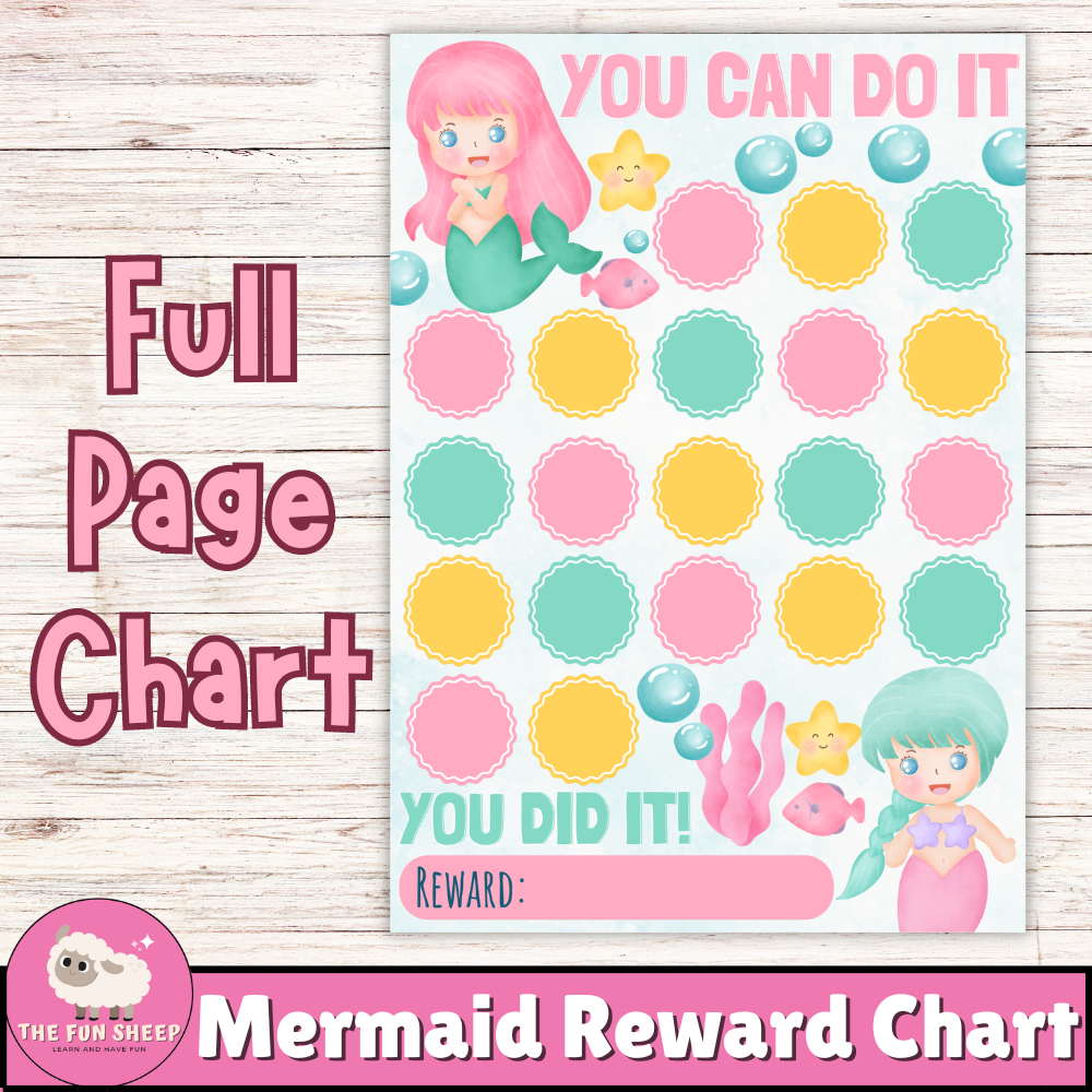 Mermaid Reward Chart Printable Behavior Chart Cute Mermaid Chore Chart Made By Teachers Instant Download Reward Chart Printable Chart Mermaid Chart Potty Train Chart Behavior Chart Daily Reward Chart For Kids Routine Chart RW Etsy