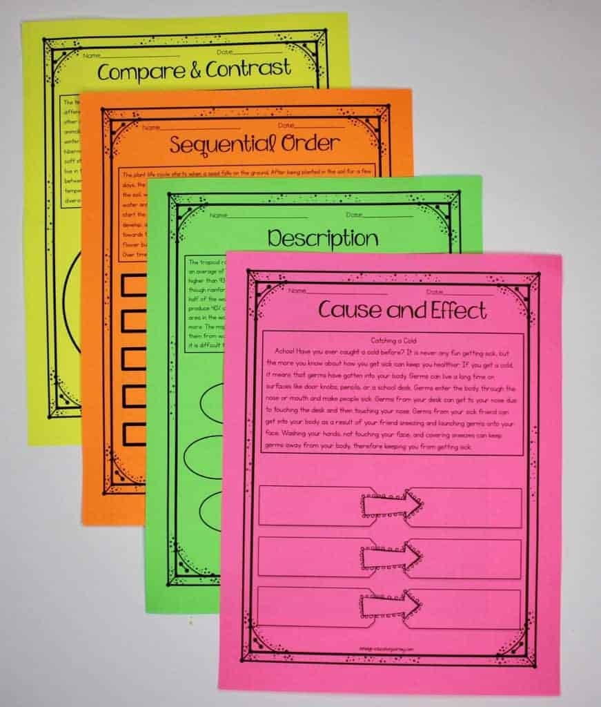 Nonfiction Text Structure Lessons Ashleigh S Education Journey Nonfiction Text Structure Lessons Ashleigh S Education Journey