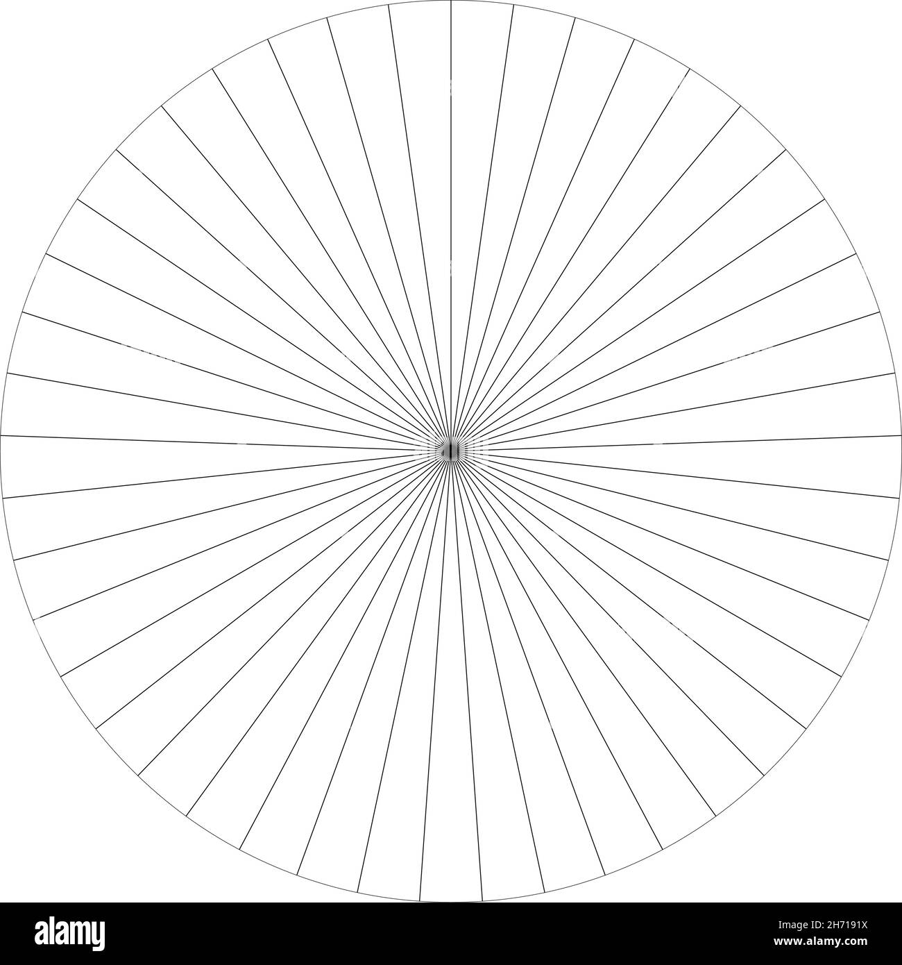Pie Chart Pie Graph Circular Circle Diagram From Series With 2 To 65 Segments Portions Ratio Concept Infographic Presentation Element Stock Ve Stock Vector Image Art Alamy