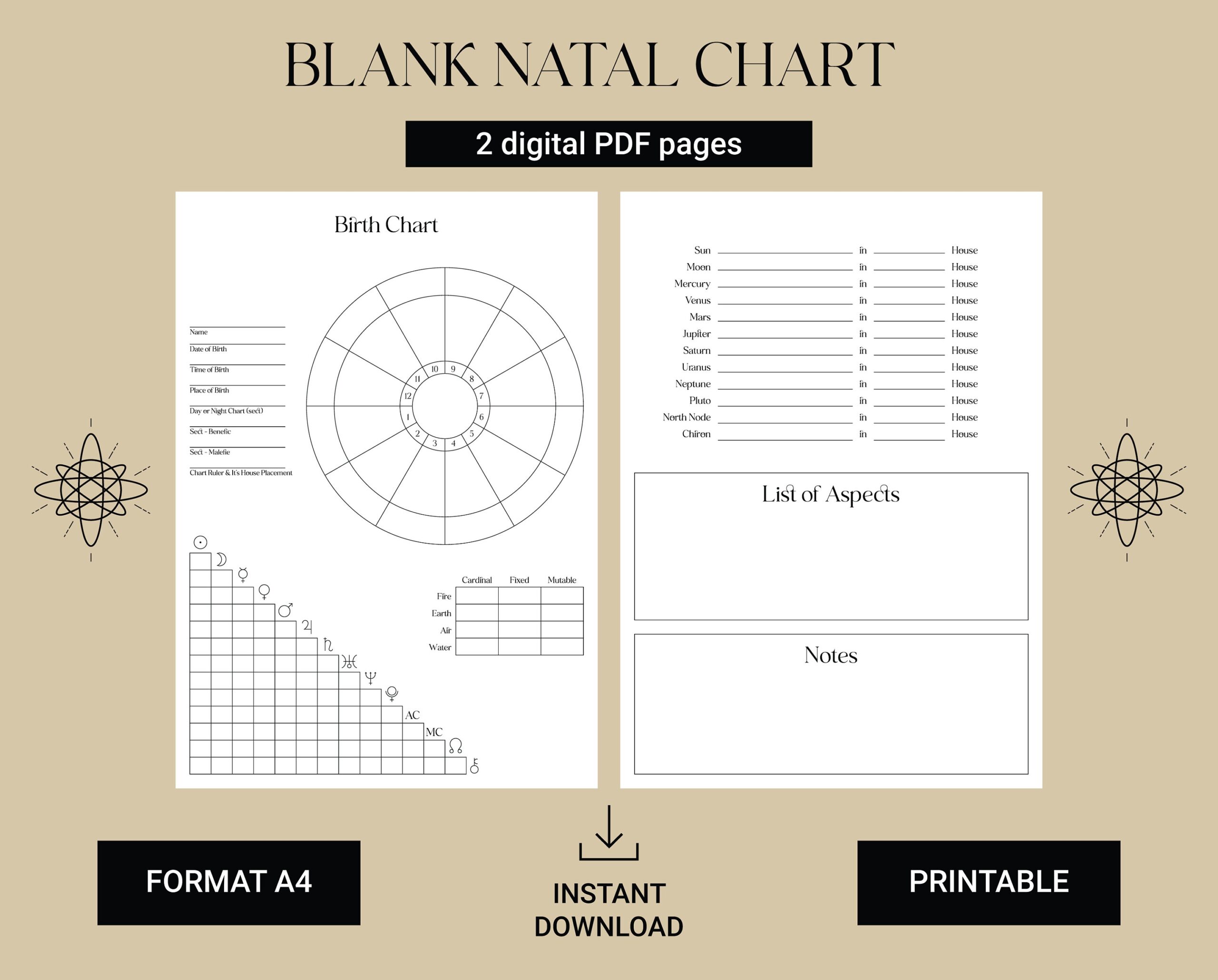 Printable Blank Natal Chart Template Birth Chart Astrology Birth Chart Printable Astrology Reading Template Horoscope Data Sheet PDF Etsy Printable Blank Natal Chart Template Birth Chart Astrology Birth Chart Printable Astrology Reading Template Horoscope Data Sheet PDF Etsy