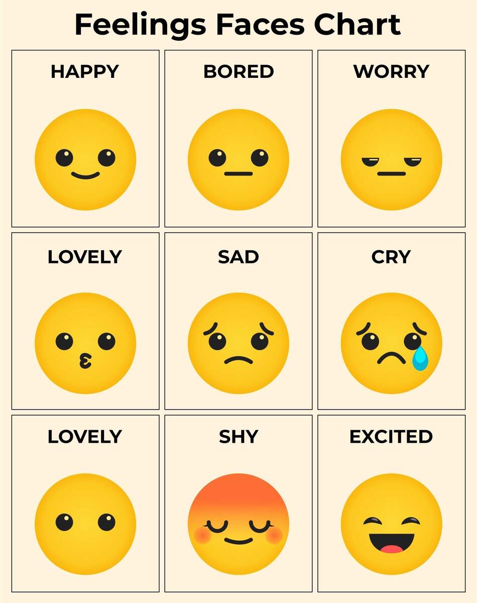 Printable Feelings Faces Printable Party Favors Storytime Feelings Preston Public Library