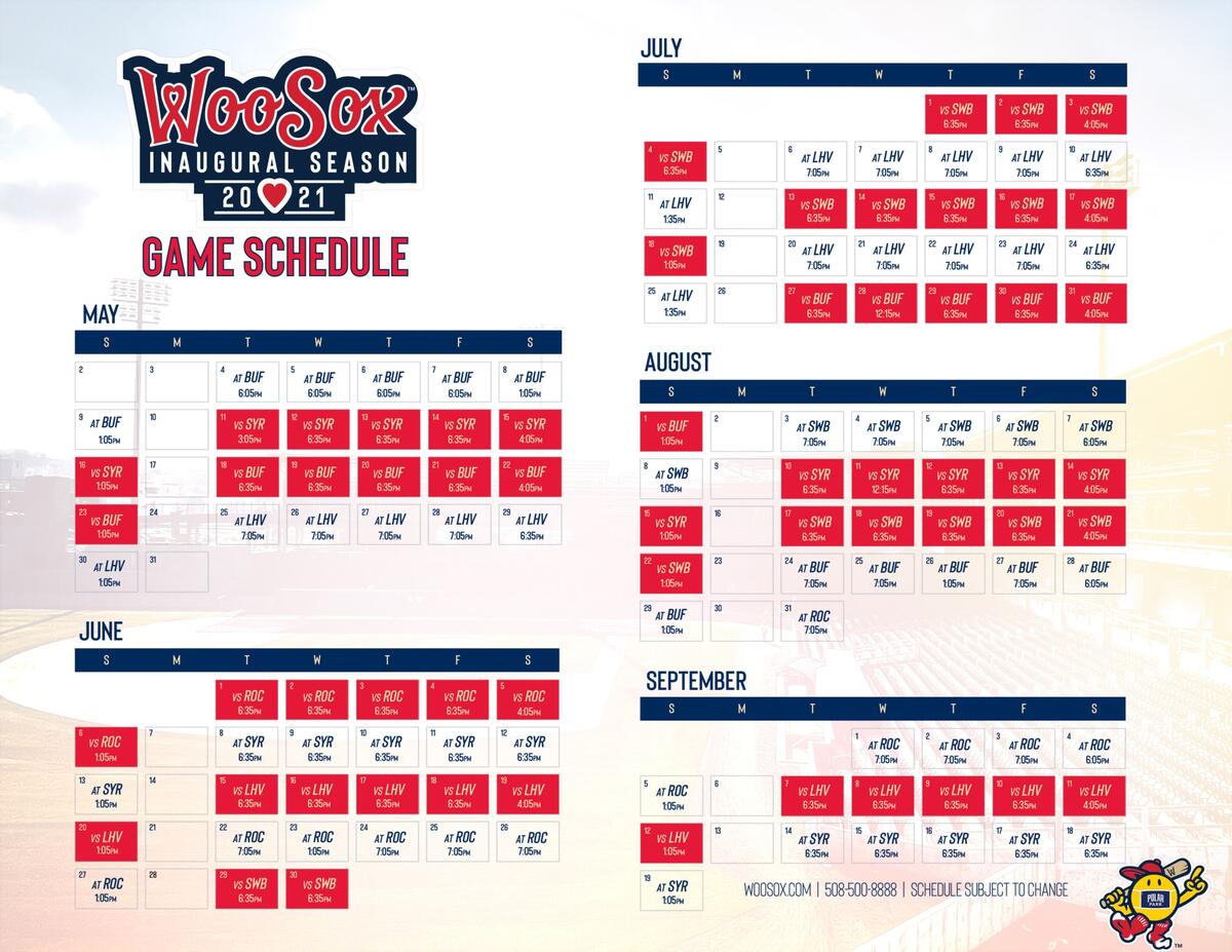Printable Schedule Red Sox Printable Schedule Red Sox