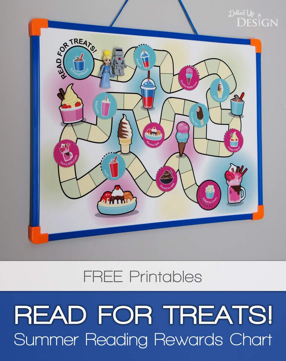 Read For Treats Printable Reward Chart