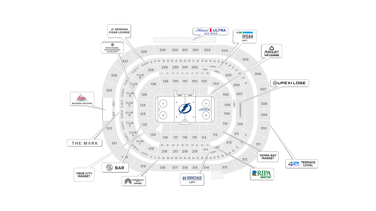 Seating Charts Benchmark International Arena Benchmark International Arena Seating Charts RateYourSeats