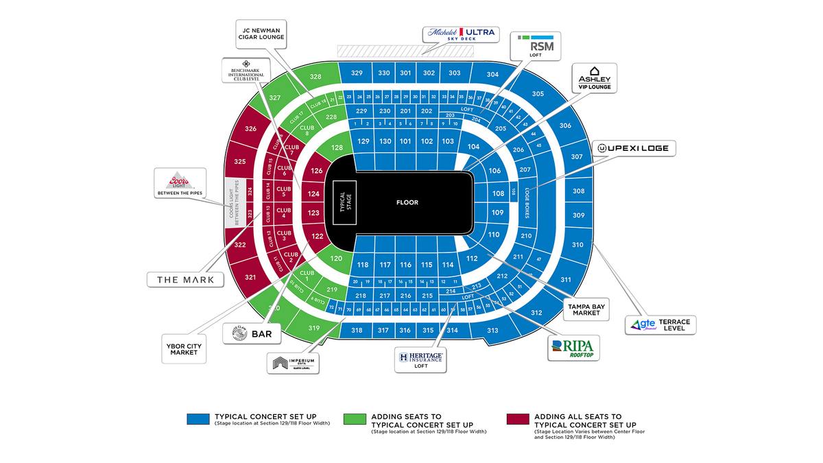 Seating Charts Benchmark International Arena Seating Charts Benchmark International Arena