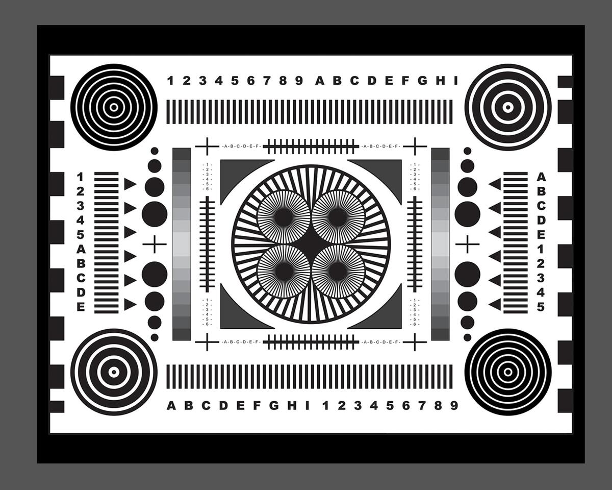 Printable Siemens Star Targets The Last Word