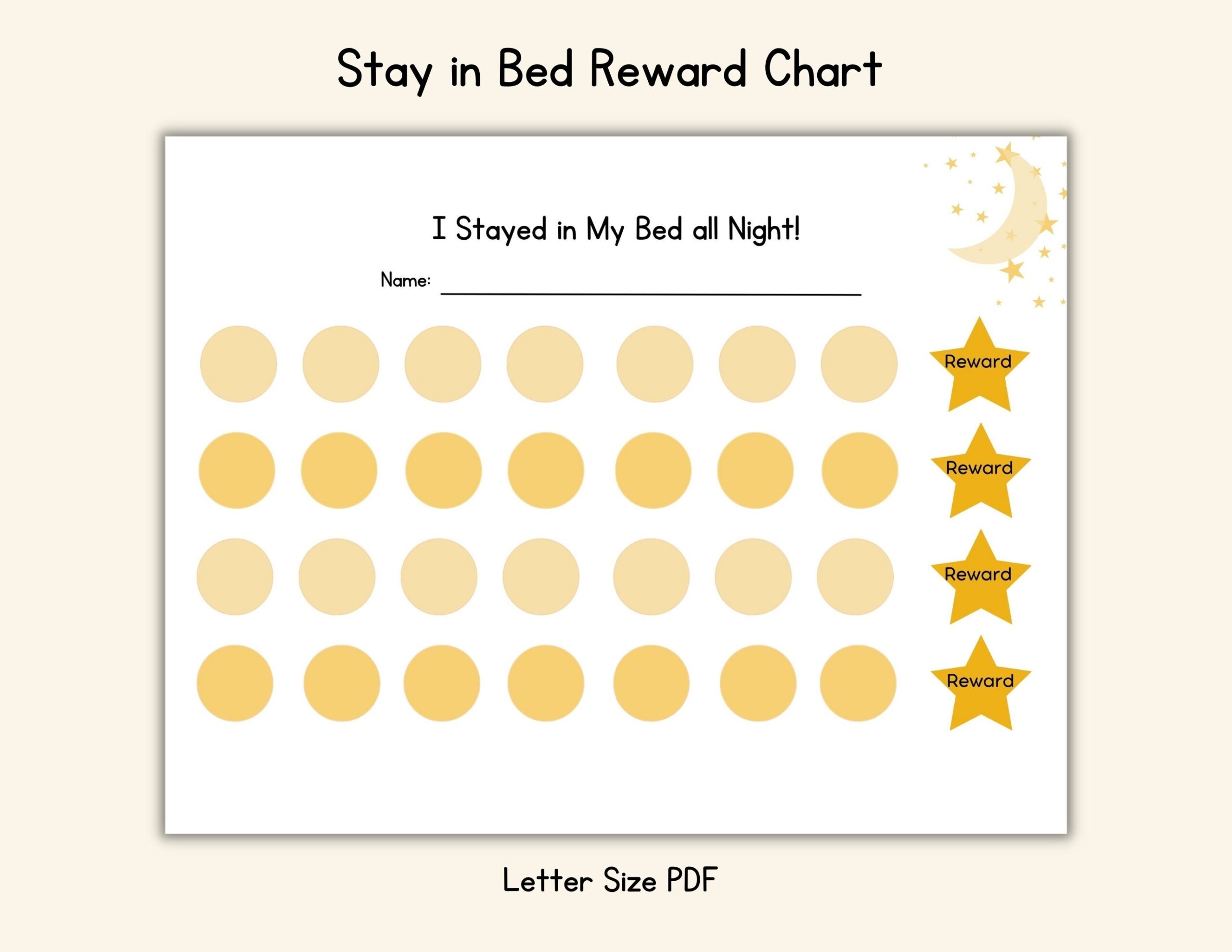 Stay In Bed Reward Chart Nighttime Sticker Kids Prize Chart Kids Printable Etsy Stay In Bed Reward Chart Nighttime Sticker Kids Prize Chart Kids Printable Etsy