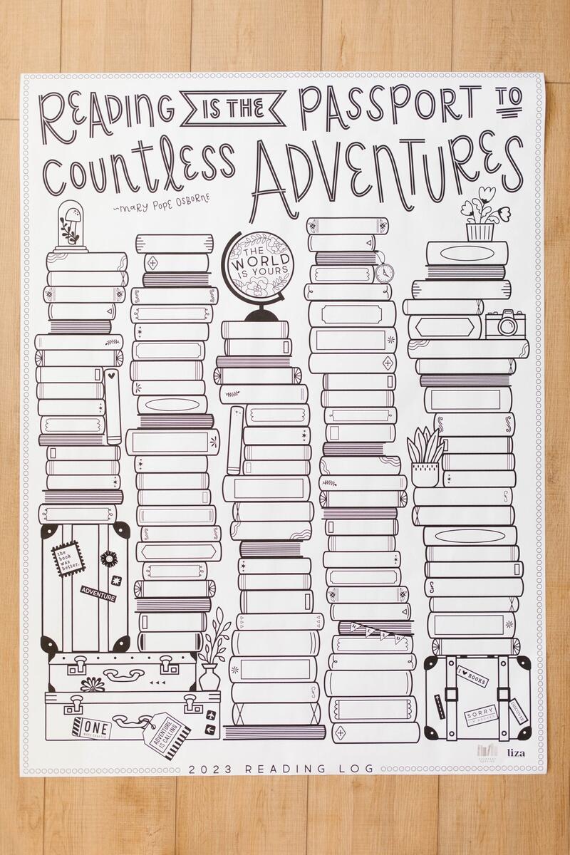 The 2023 Printable Reading Log Everyday Reading The 2023 Printable Reading Log Everyday Reading