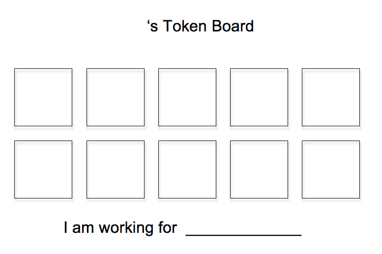 Token Boards MyAbilityKit Autism Resources Token Boards MyAbilityKit Autism Resources