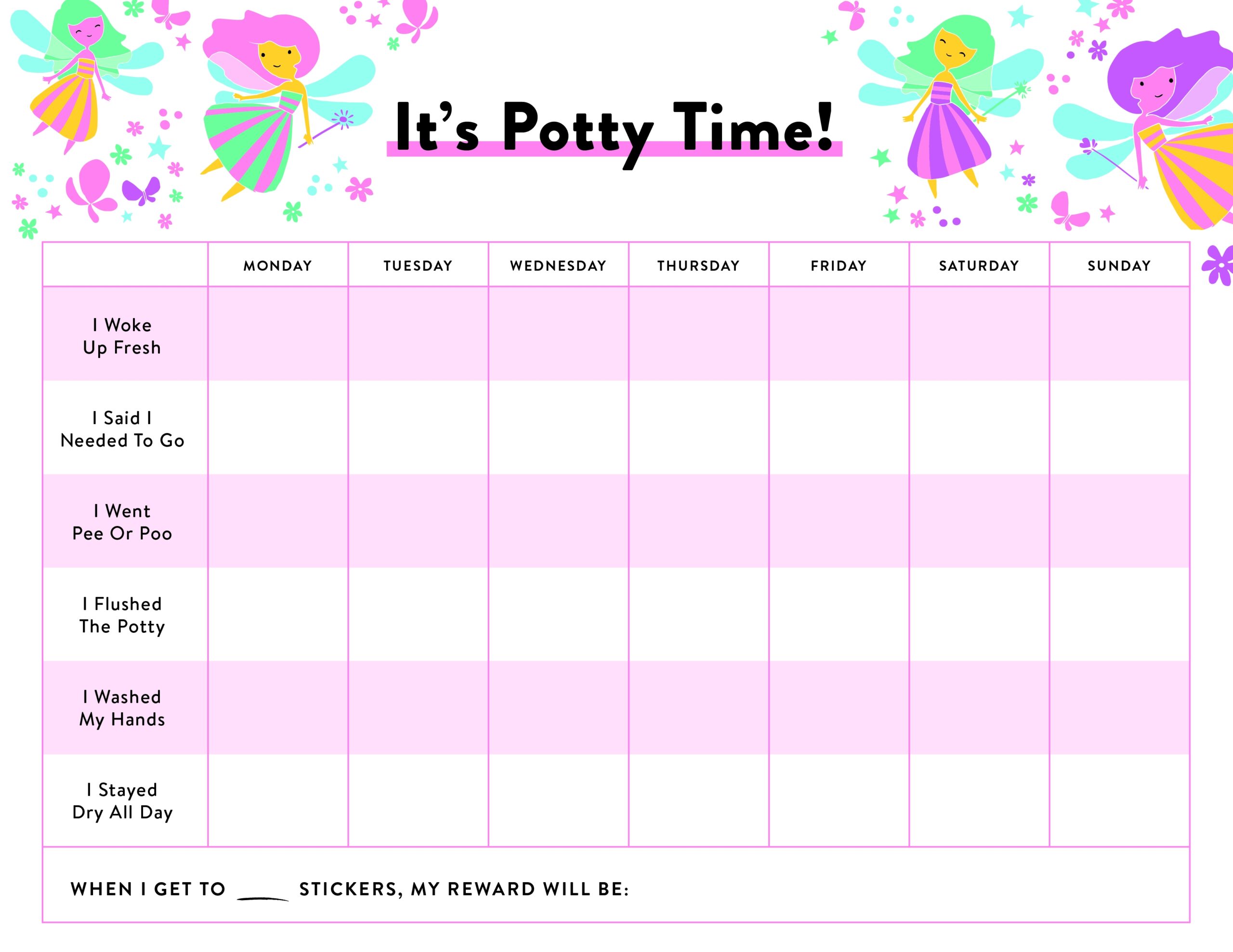 Training Pants Intro Honest Potty Training Sticker Chart Free Printable Lifestyle With Leah