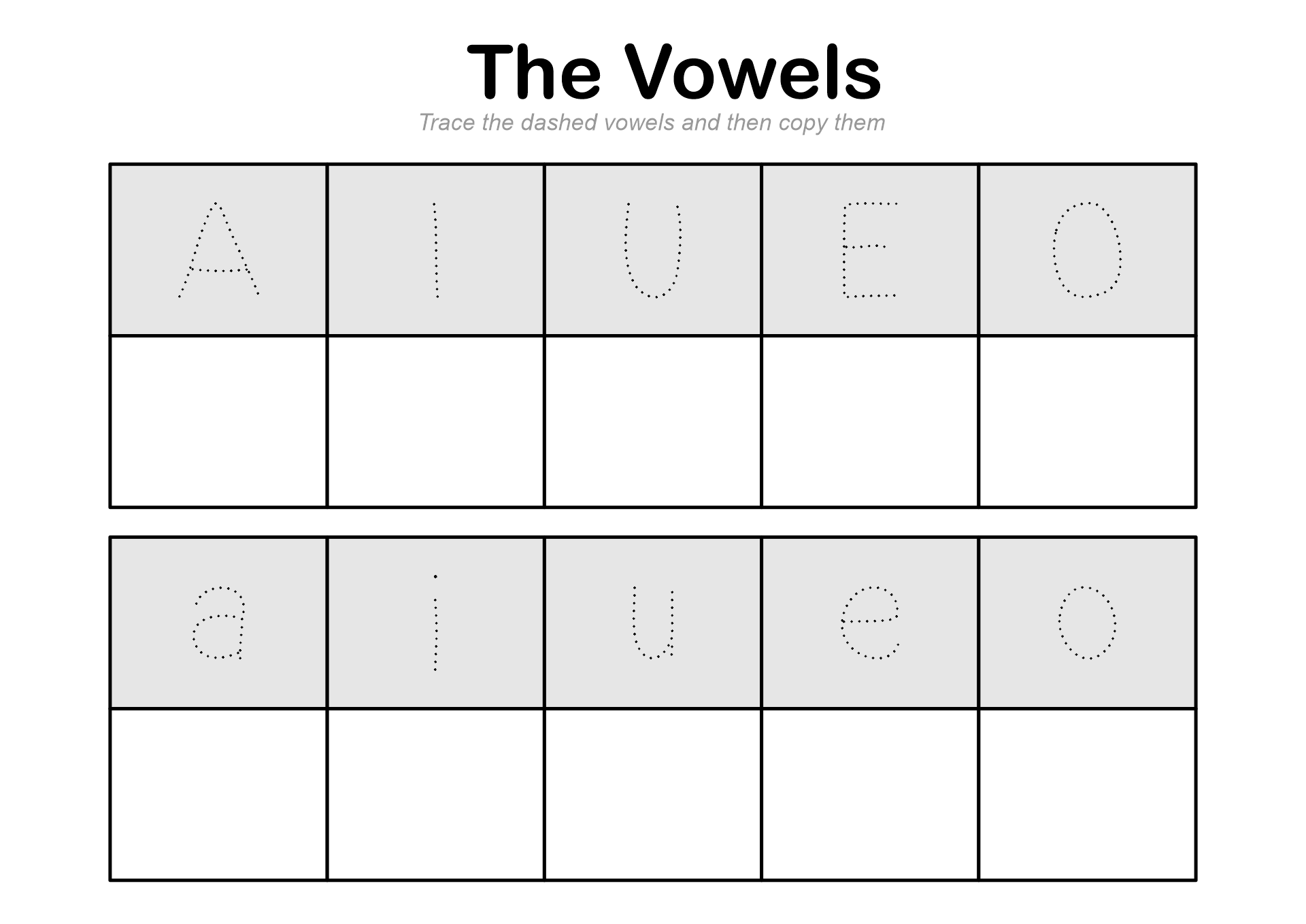 Vowel Poster 10 Free PDF Printables Printablee Vowel Poster 10 Free PDF Printables Printablee