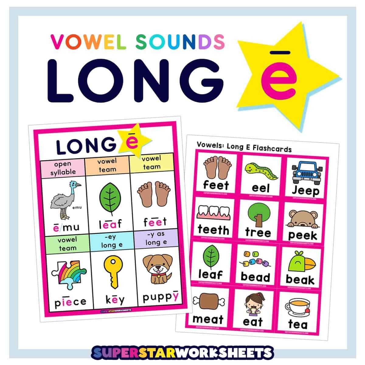 Vowels Superstar Worksheets