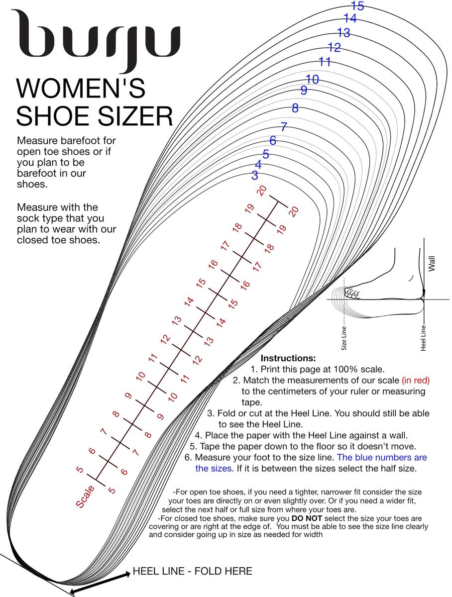 Womens Foot Measurement Chart Measure Foot Shoes For Women Size Chart Women S Shoe Measurement