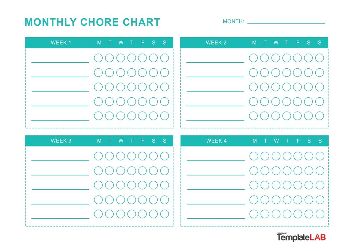 Simple Chore Chart IMOM