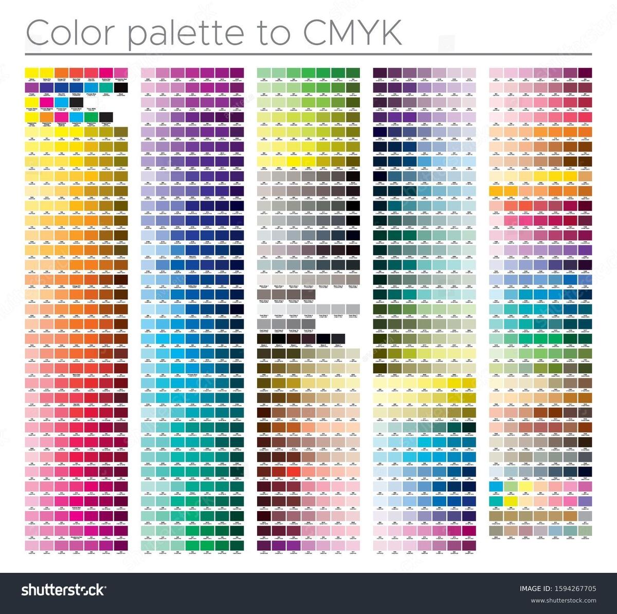 28 040 Yellow Color Chart Stock Vectors And Vector Art Shutterstock
