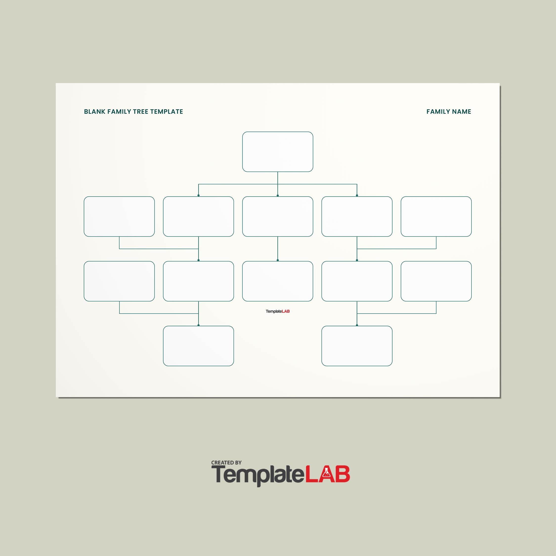 30 Editable Family Tree Templates 100 Free TemplateArchive