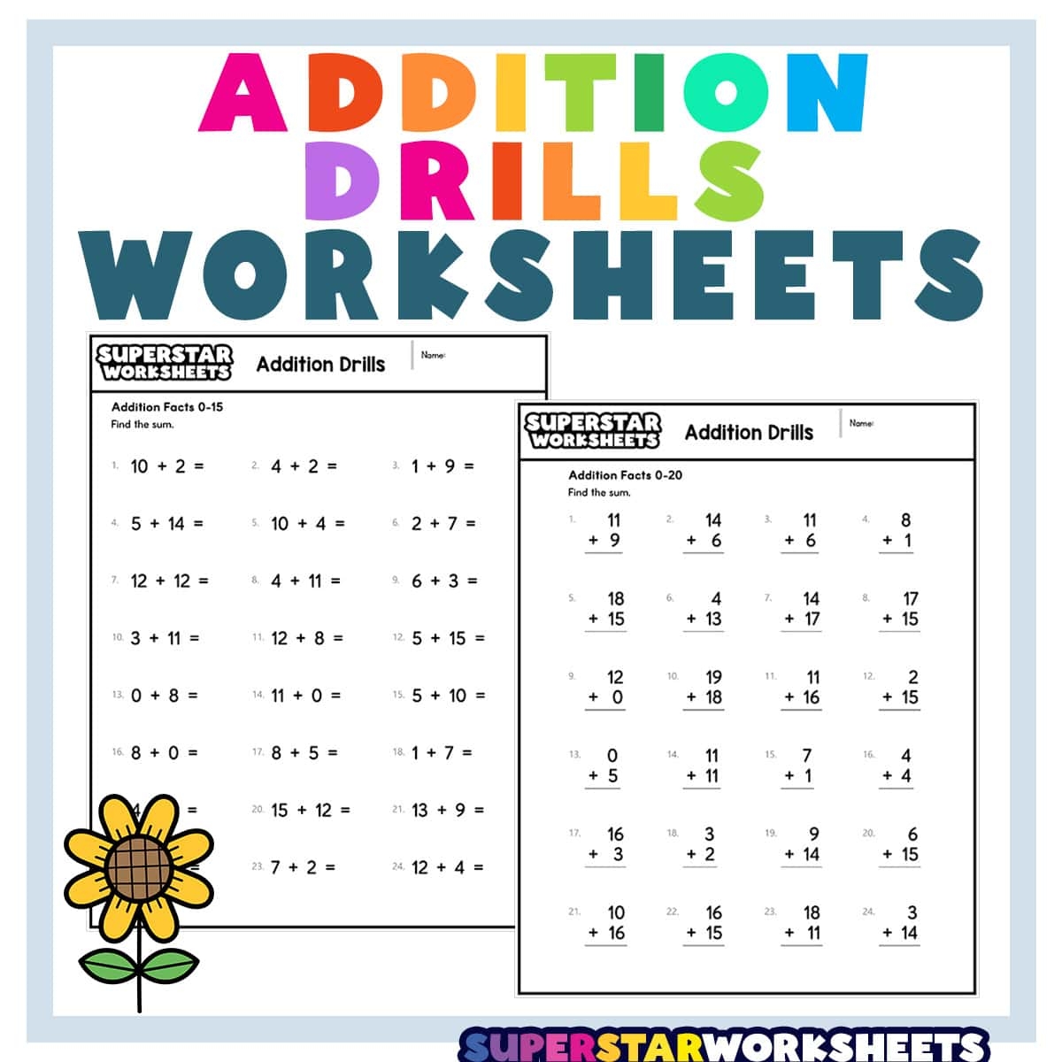Addition Charts Tables Worksheets Free Printable PDF Files Free Printables Lettering SVG Files Tools Apps