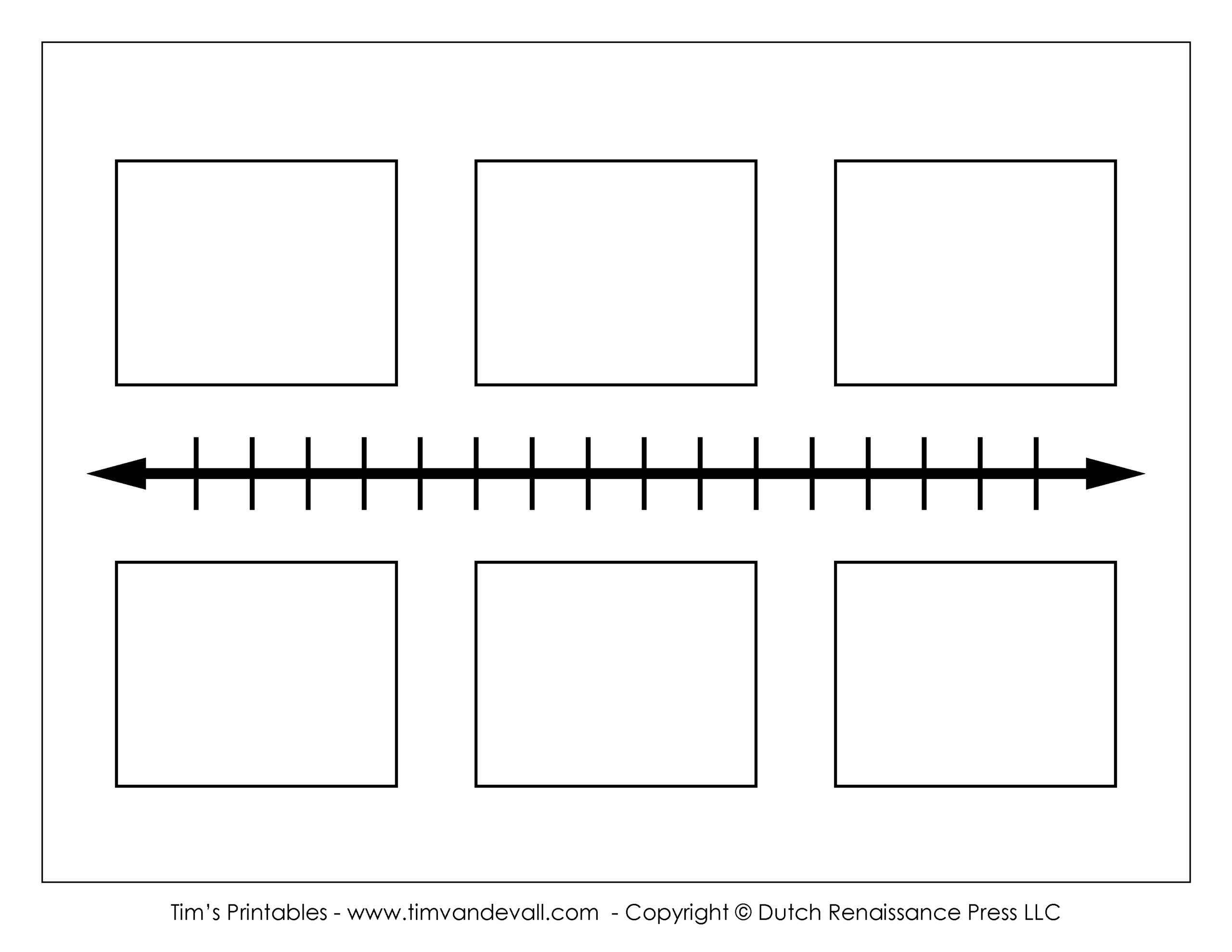 Blank Timeline Template Tim S Printables