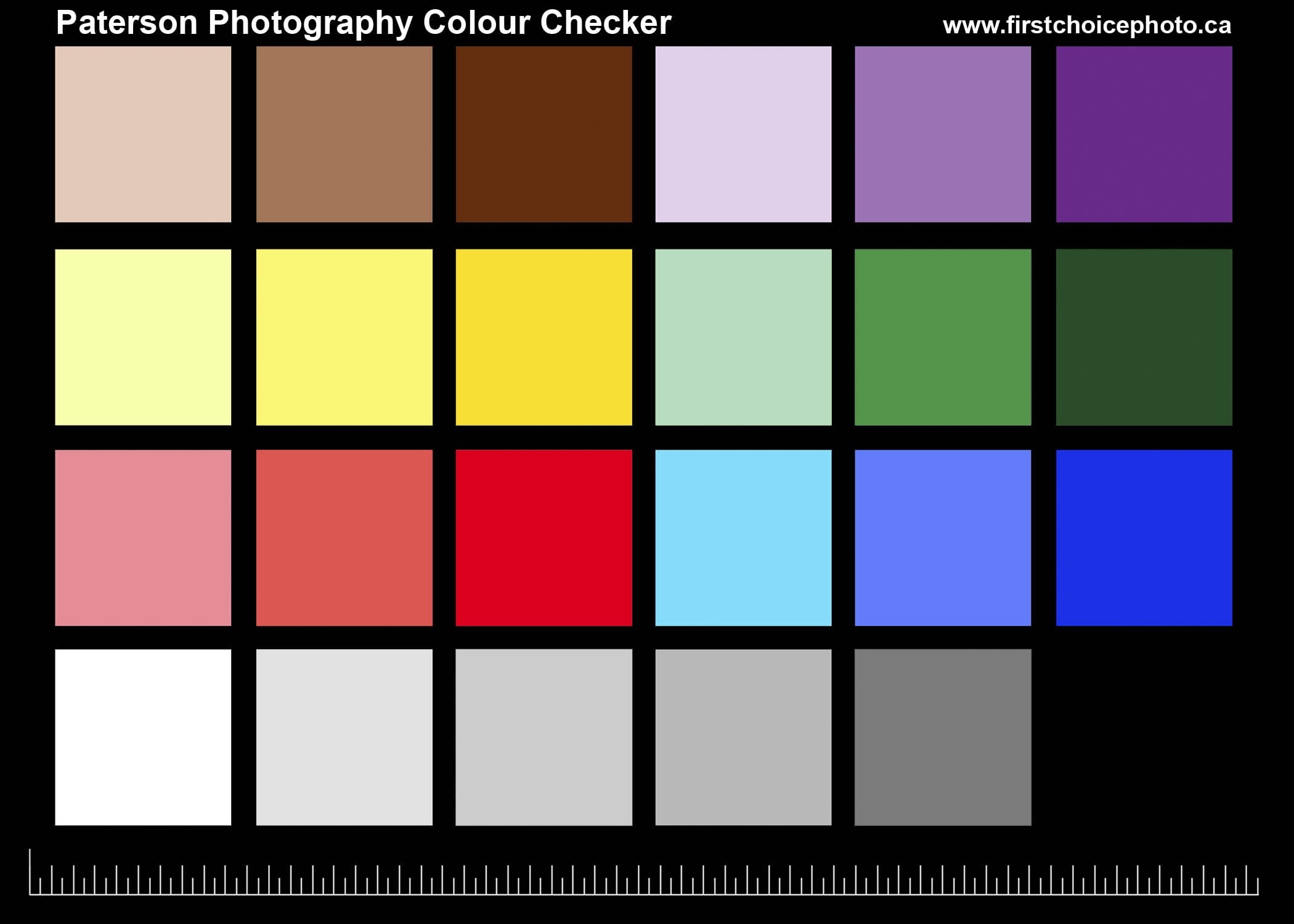 File Color Checker Pdf Wikimedia Commons