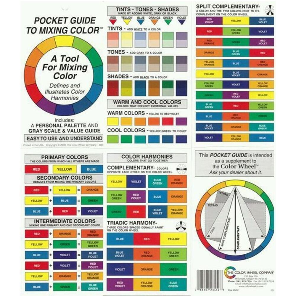 Color Mixing Chart And Complete Guide To The Color Wheel LouiseM