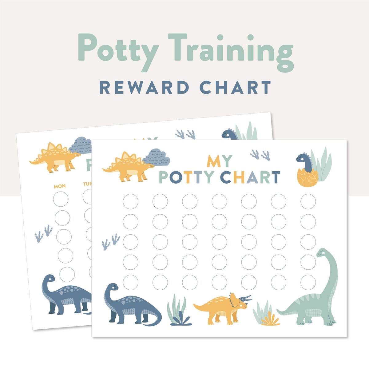 Dinosaur Potty Training Reward Chart For Kids Toddlers Digital Download Etsy Dinosaur Potty Training Reward Chart For Kids Toddlers Digital Download Etsy