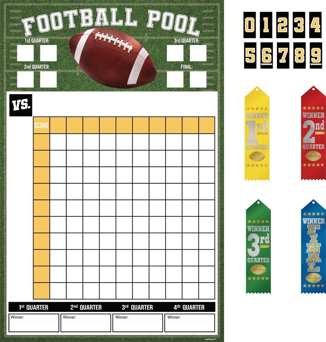 Football Pool Game Party City
