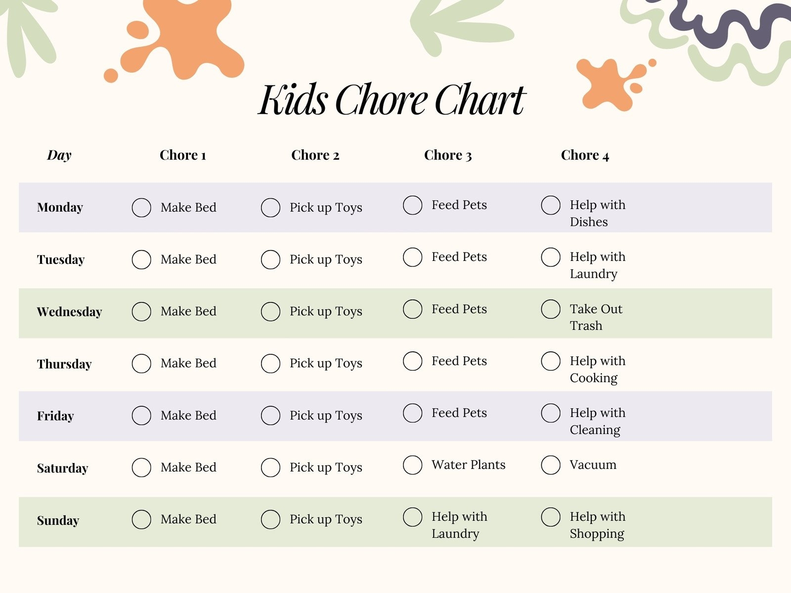 Kids Chores Kids Responsibility Age Appropriate Chores Kids List Checklist Household Chores Parenting Kids Independent Etsy