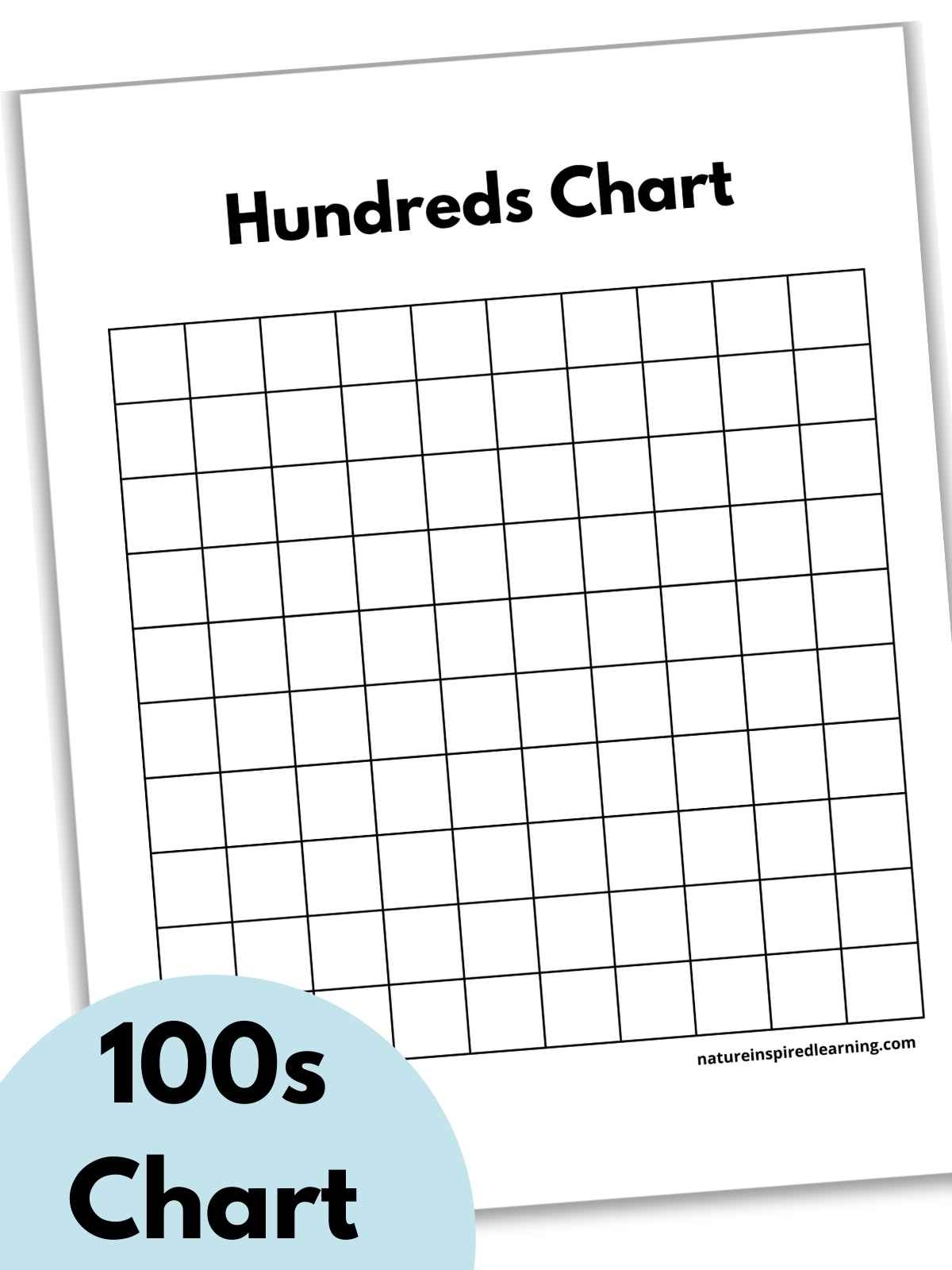 Free Printable Hundreds Charts Numbers 1 To 100 Free Printables Lettering SVG Files Tools Apps