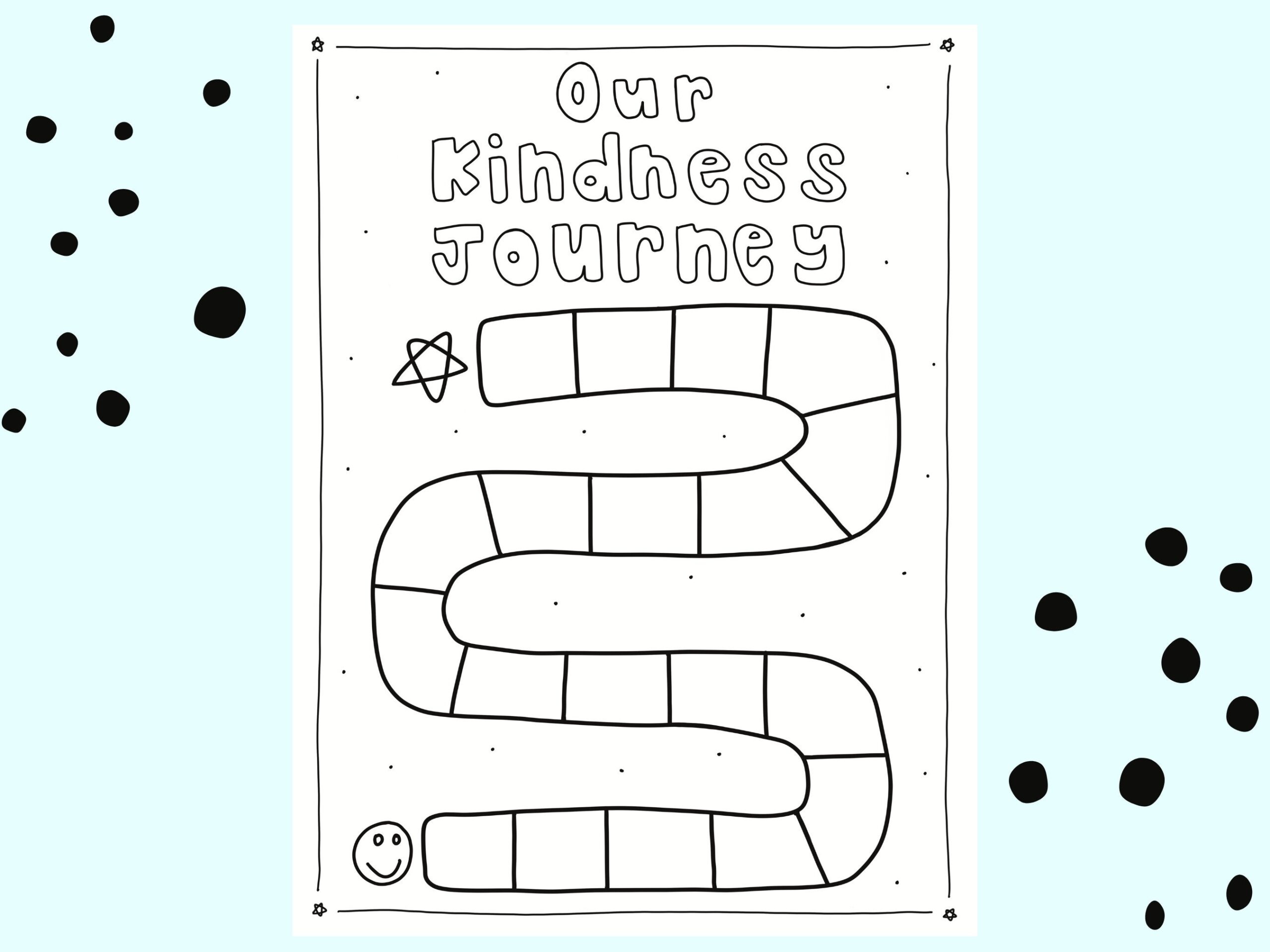Kindness Reward Chart Kids Behavior Tracker PDF Printable Etsy Israel