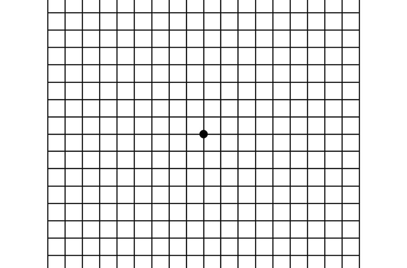 Macular Degeneration Test How To Use The Amsler Grid