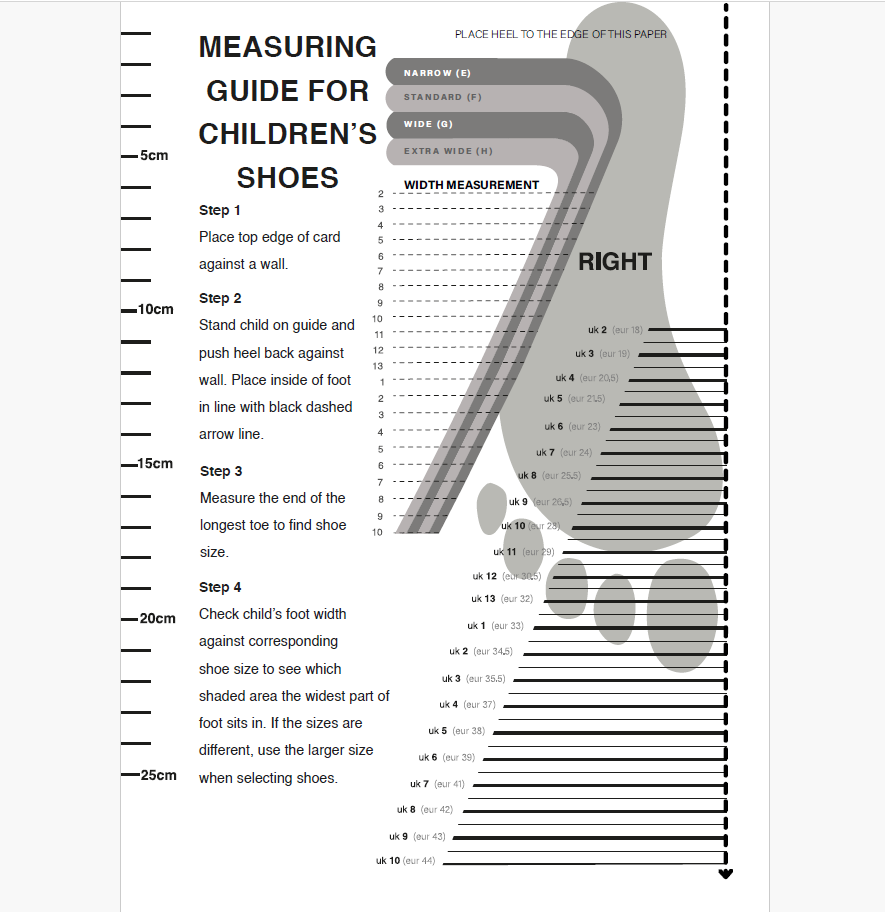 New Balance How To Measure Running Shoe Size Running Shoes New Balance Printable Shoe Size Chart