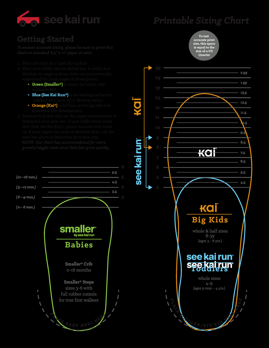 Printable Infant Shoe Size Chart Printable Shoe Size Chart